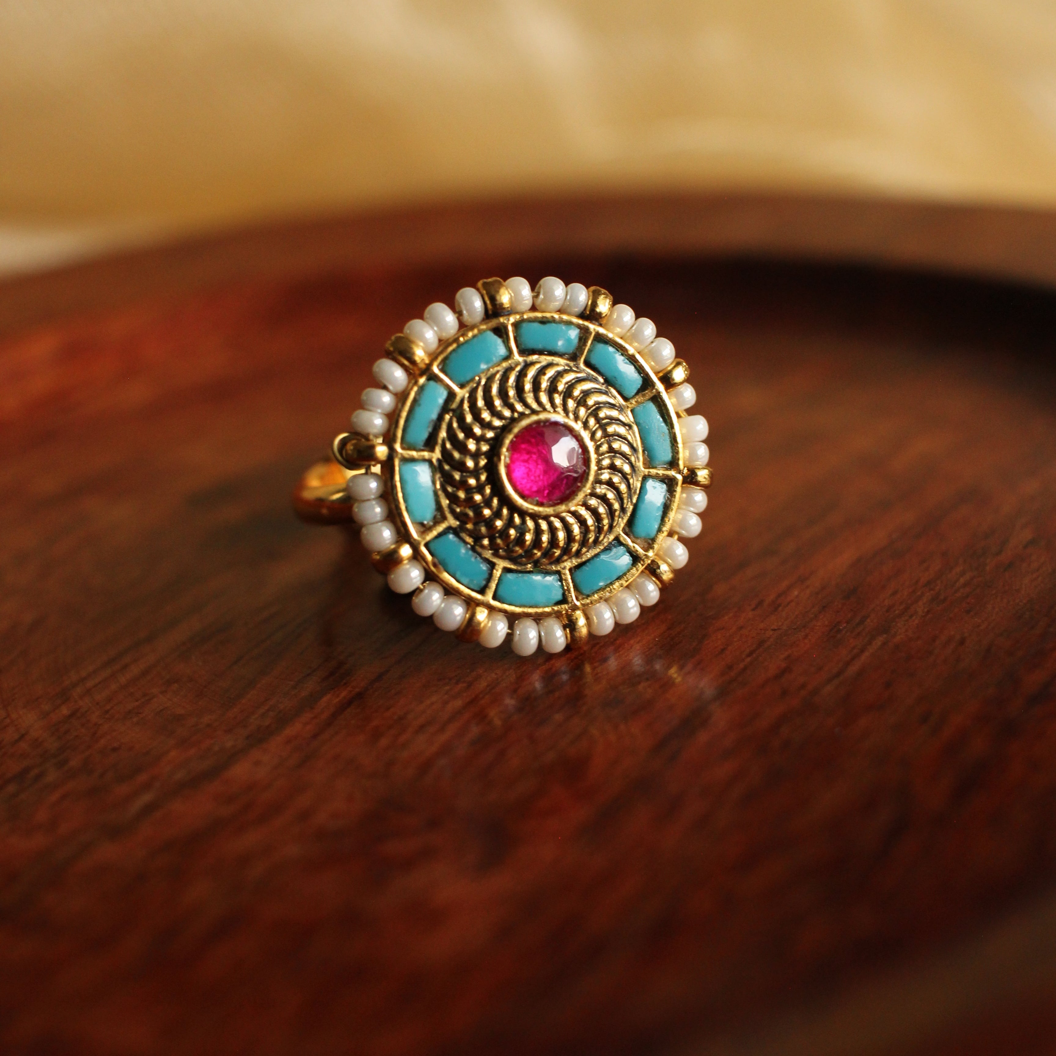 Firoza Heritage Ring