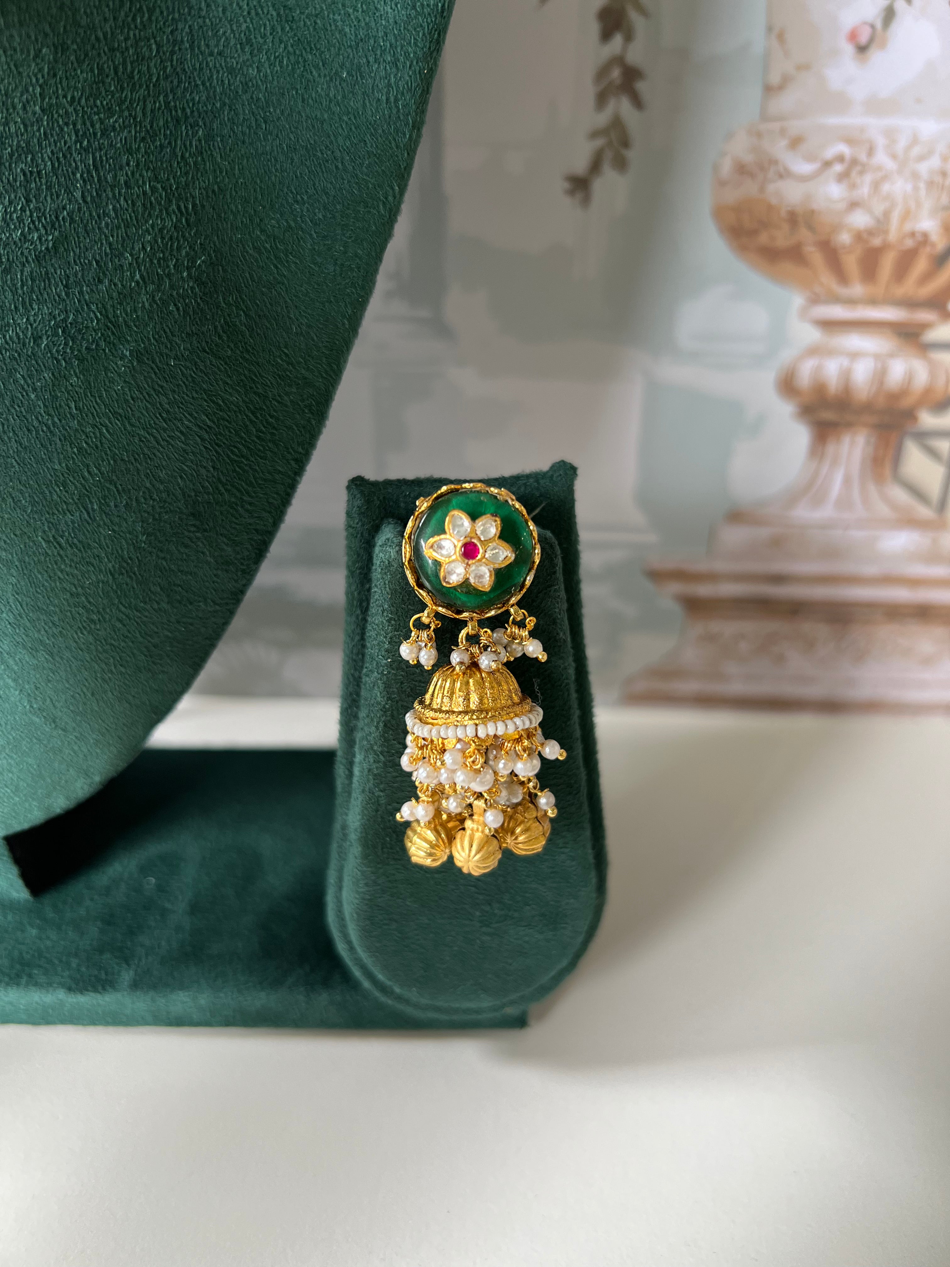 Meherangi Gold Plated Heritage Necklace Set