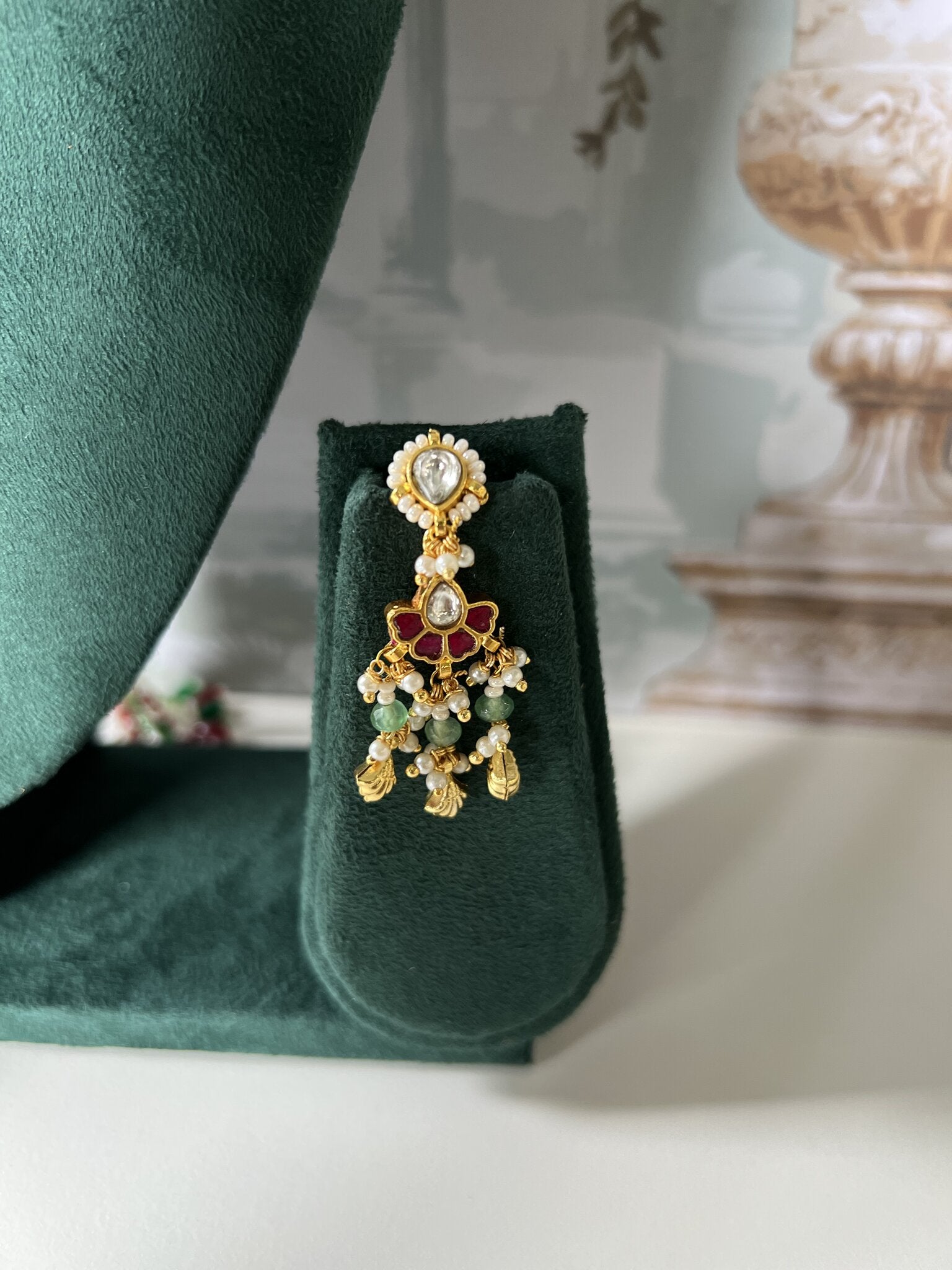 Meherangi Jadau Kundan Necklace Set