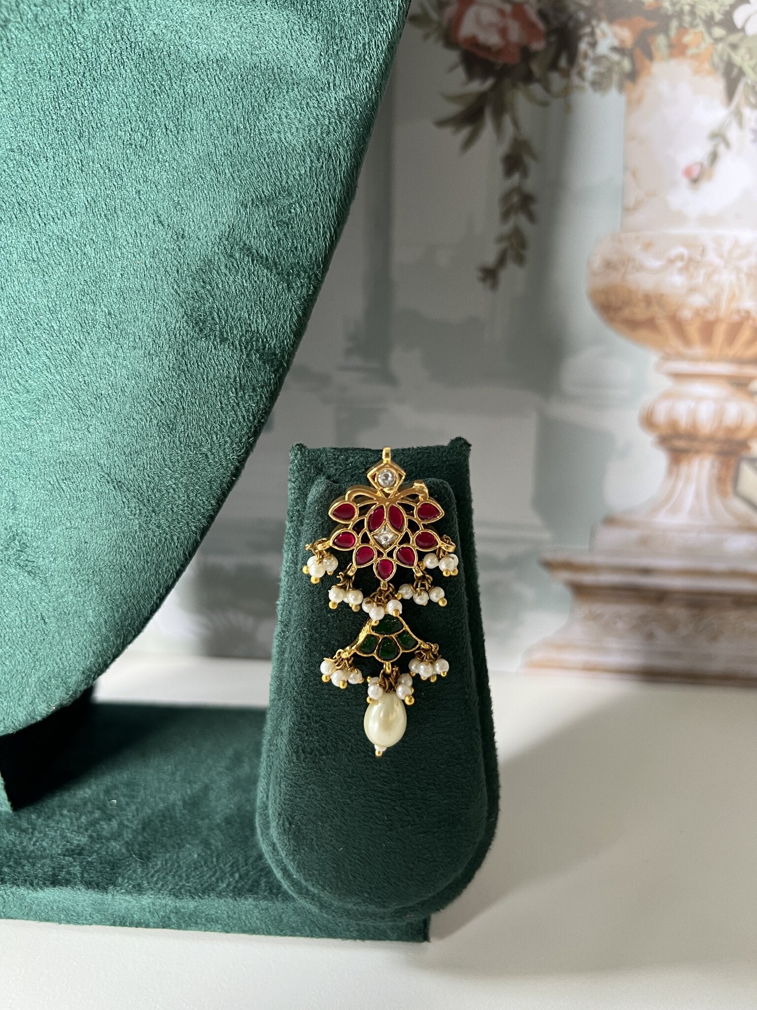 Ratnavali Jadau Kundan Collar Necklace