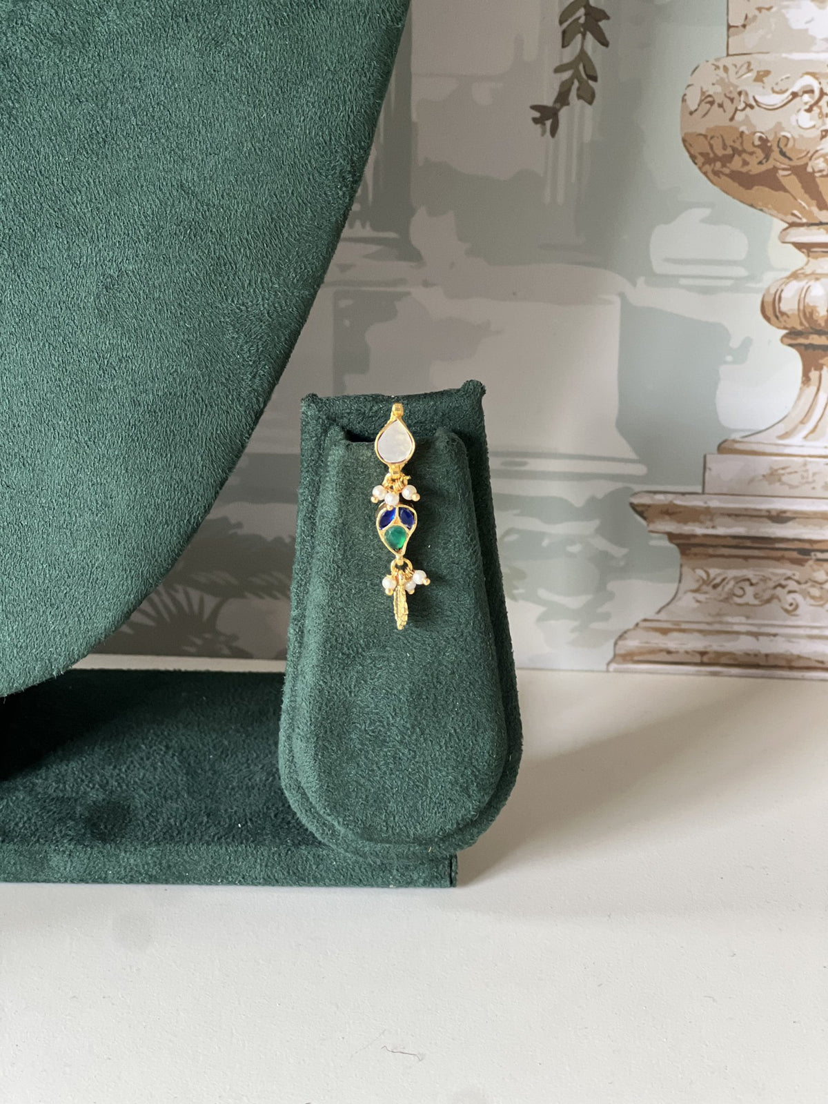 Neelpankh Jadau Pendant Chain Set