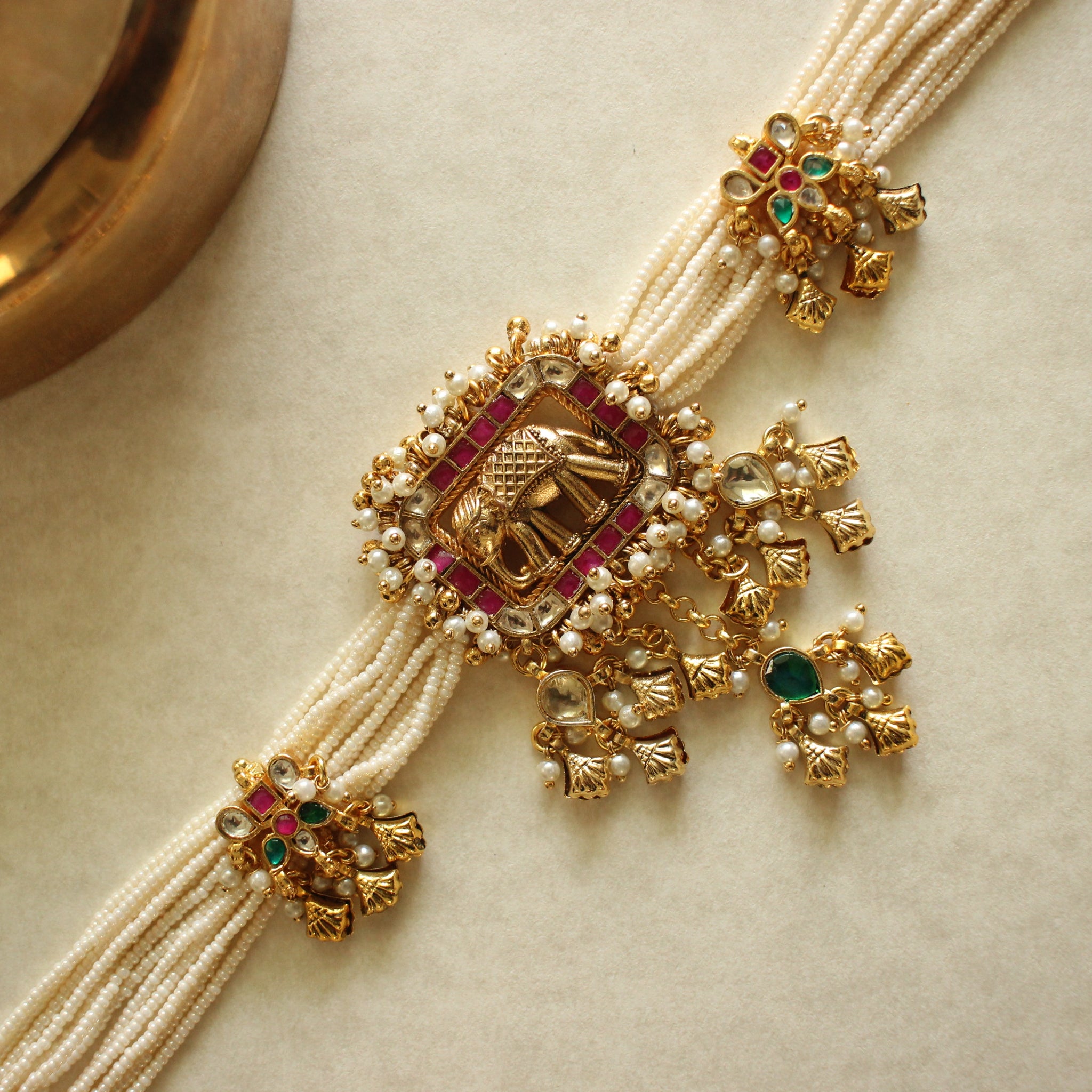Kanakdhara Heritage Choker Set