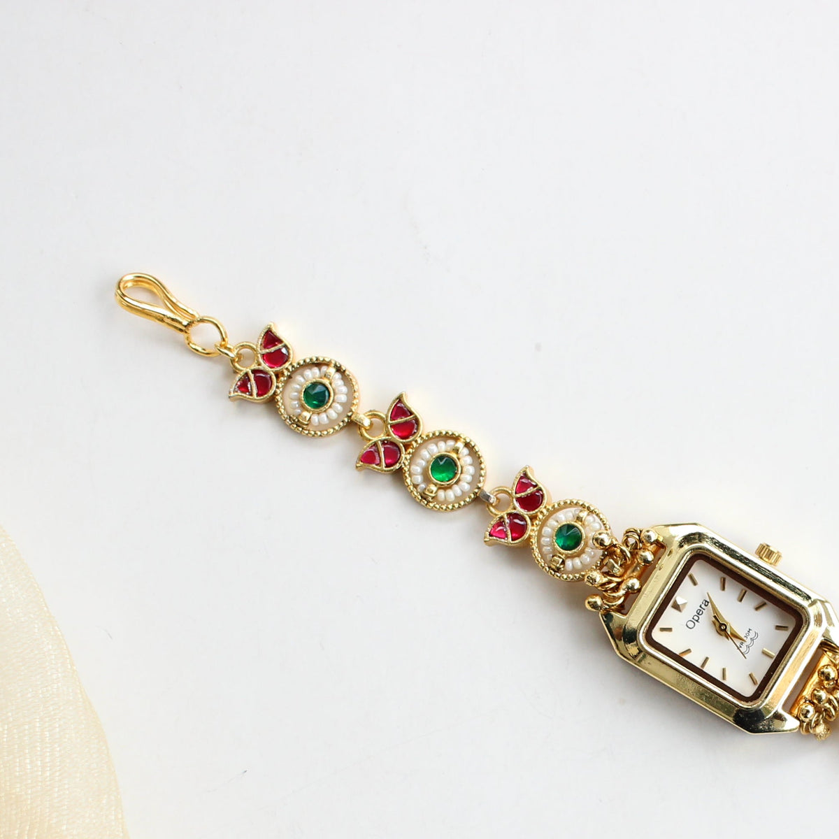 Kalgi Ruby Charm Watch