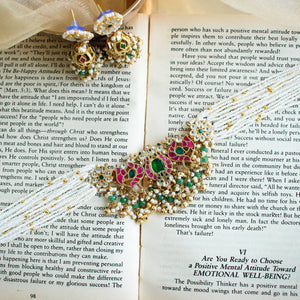 Full-length view of the multi-strand pearl choker with gold clasp