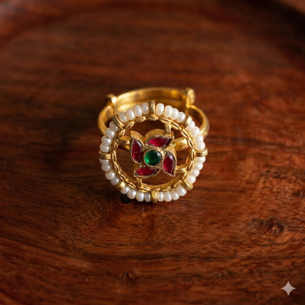 Mini Gulchhadi Heritage Ring