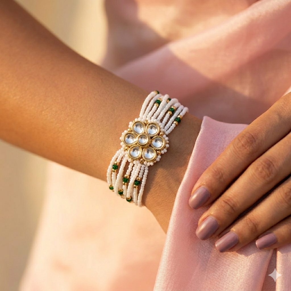 Rani Moti Pearl Bead Bracelet