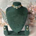 Aanika Turquoise MOP Choker Set