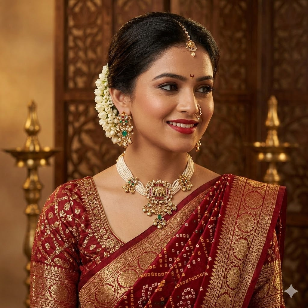 Kanakdhara Heritage Choker Set