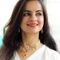 Aura Floral Kundan & Pearl Set