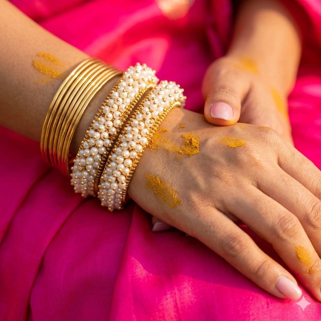 Moti Kadaa Heritage Bangles