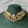 Ashwini Horse Motif MOP Necklace Set
