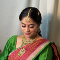 Vintana Gold Plated Jadau Kundan Heritage Necklace Set