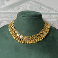 Antara Gold Filigree Ghungroo Necklace Set