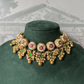 Meenal Jadau Kundan Choker Set