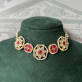 Pushpanjali Jadau Kundan Choker