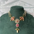 Ratnavali Jadau Kundan Collar Necklace