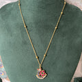 Mayursakhi Jadau Kundan Pendant Chain