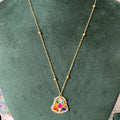 Jhankar Jadau Kundan Pendant Chain