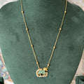 Ashwaan Jadau Kundan Pendant Chain