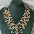 Trisha Jadau Kundan Long Necklace Set
