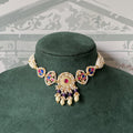 Nilanjali Jadau Kundan Choker Set