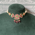 Gulnoor Jadau Kundan Choker Set