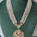 Mayurlata Jadau Kundan Long Necklace Set