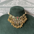 Kamalrang Jadau Kundan Collar Necklace Set