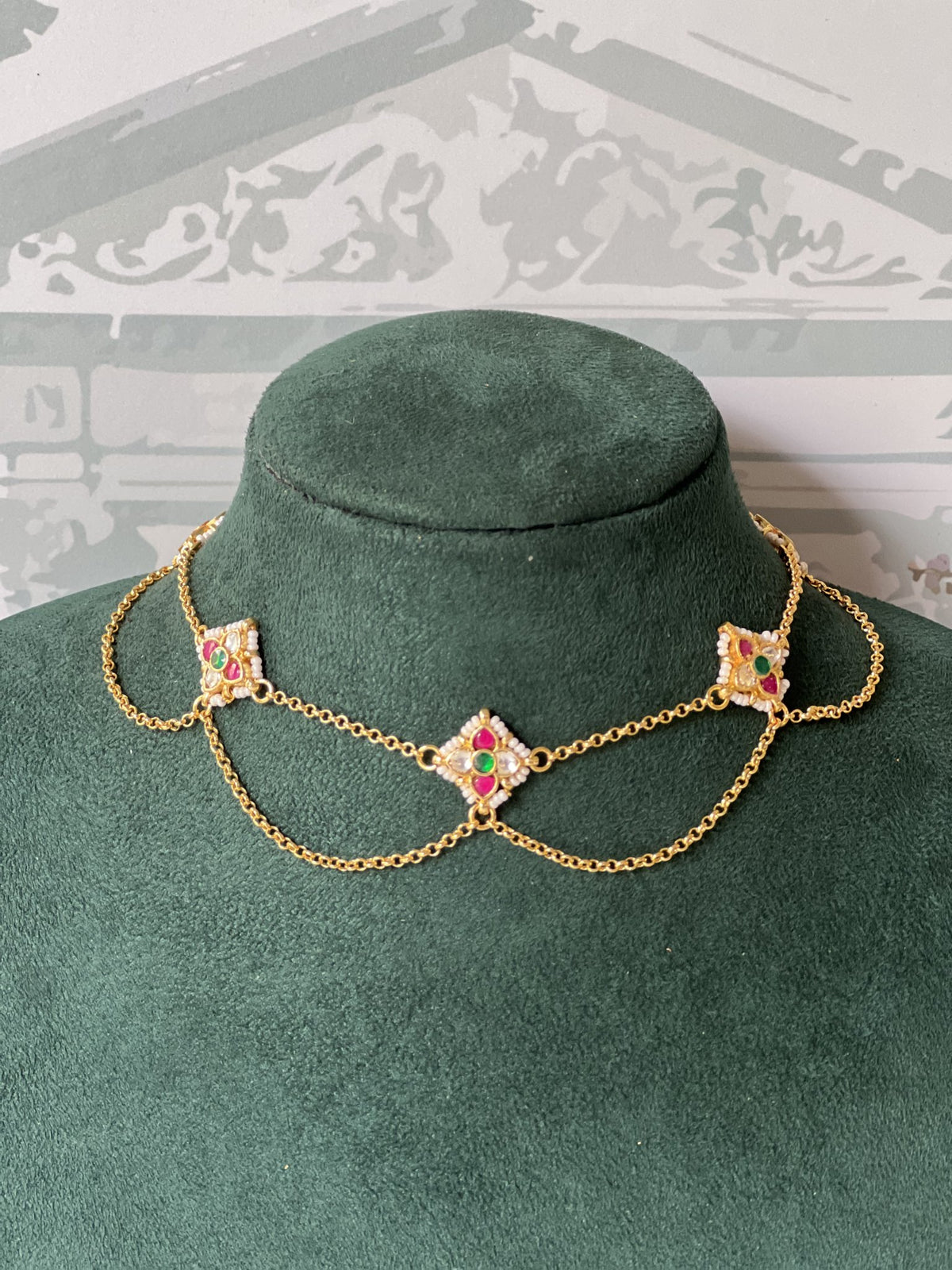 Lehar Jadau Kundan Necklace