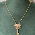 Neelpankh Jadau Pendant Chain Set
