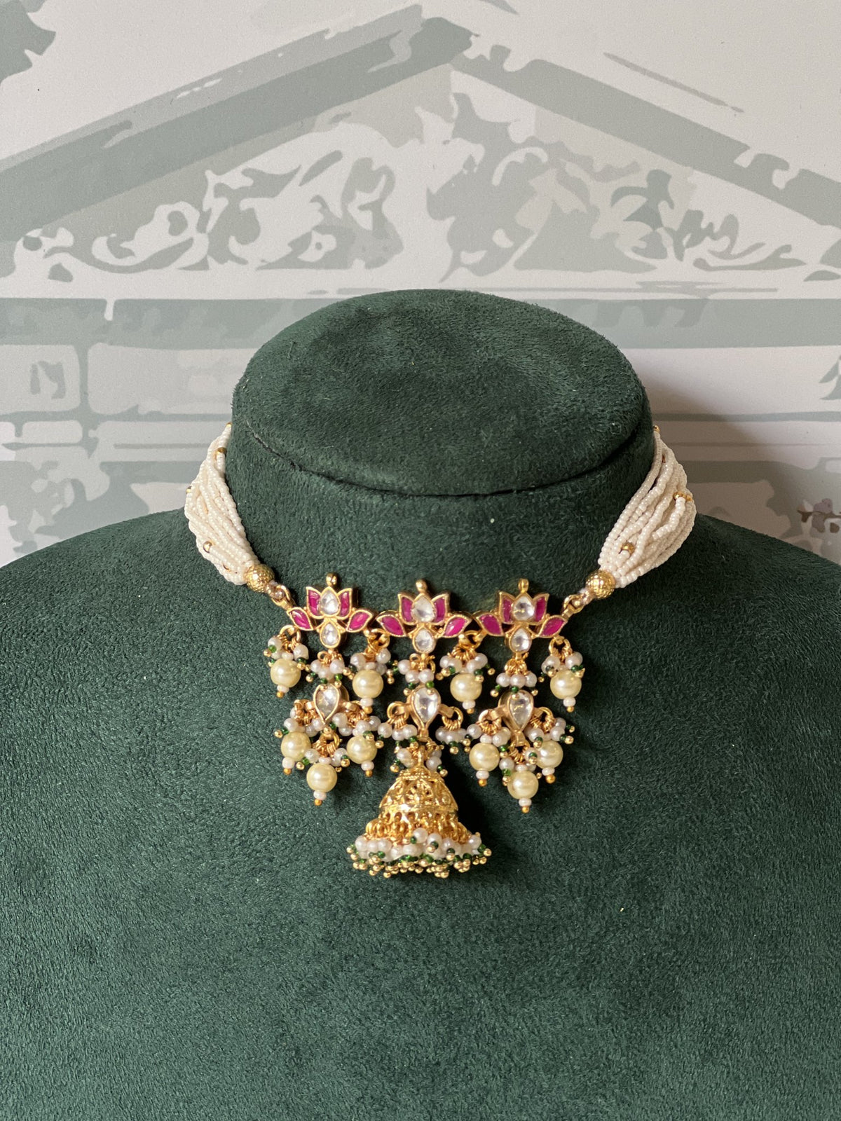 Pankhuri Jadau Kundan Choker Set
