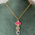 Kamalhaar Jadau Pendant Chain