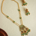 Hara Moti Double Chain Long Set