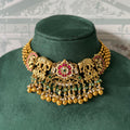 Gajraj Twin Elephant Heritage Necklace Set