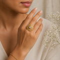 Kanak Antique Kundan Ring