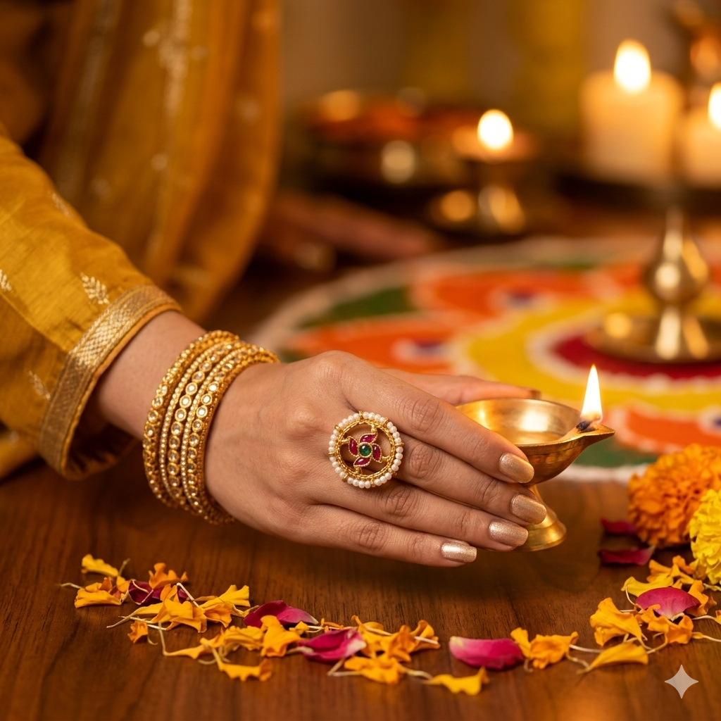 Mini Gulchhadi Heritage Ring
