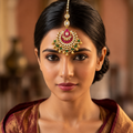 Meher Jadtar Maang Tikka — Pink Heritage
