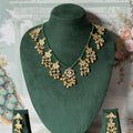 Harit Jadau Kundan Floral Necklace Set