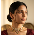 The Meher Multi-Strand Jadau Kundan Choker Set